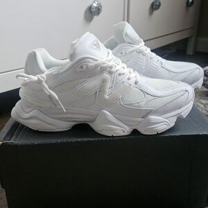 New Balance Triple White 9060 Sneakers